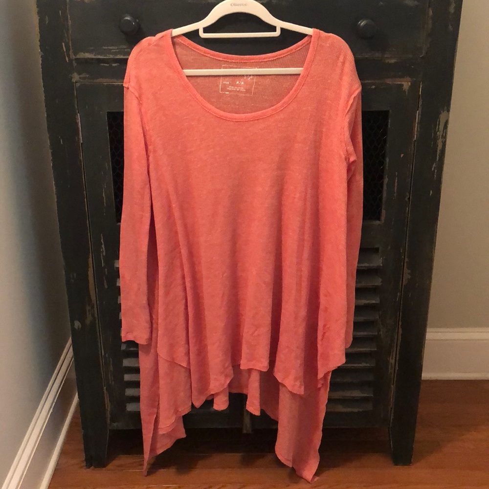 WeTheFree Oversized Thermal Top sz M